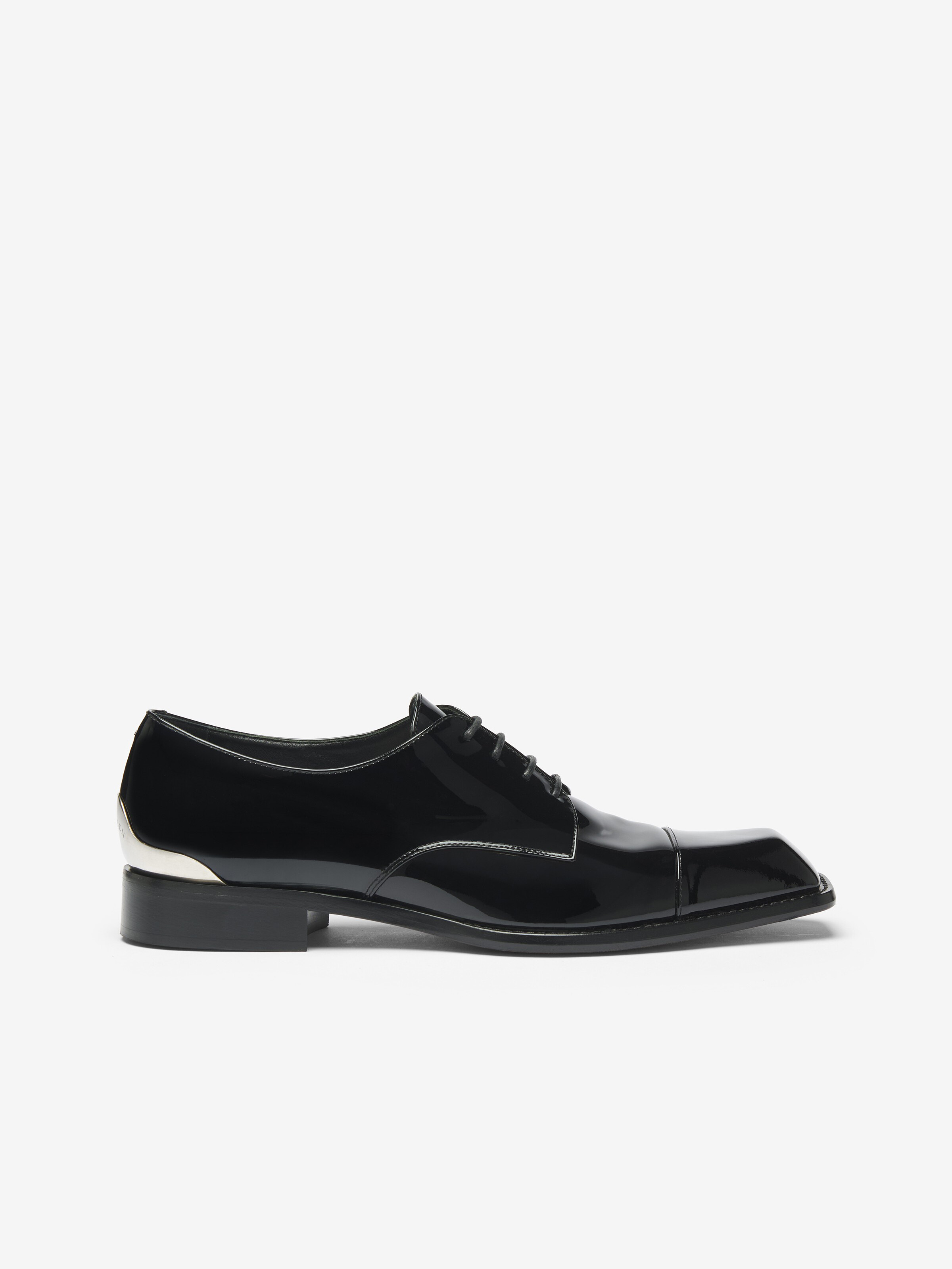 Men's Niko Derby in Black in Calf Leather | Alexander McQueen - image 1
