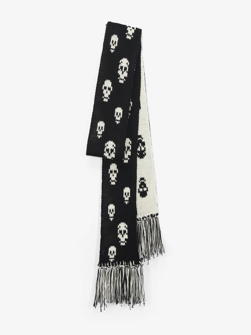 Skull Knit Scarf | Alexander McQueen - image 2