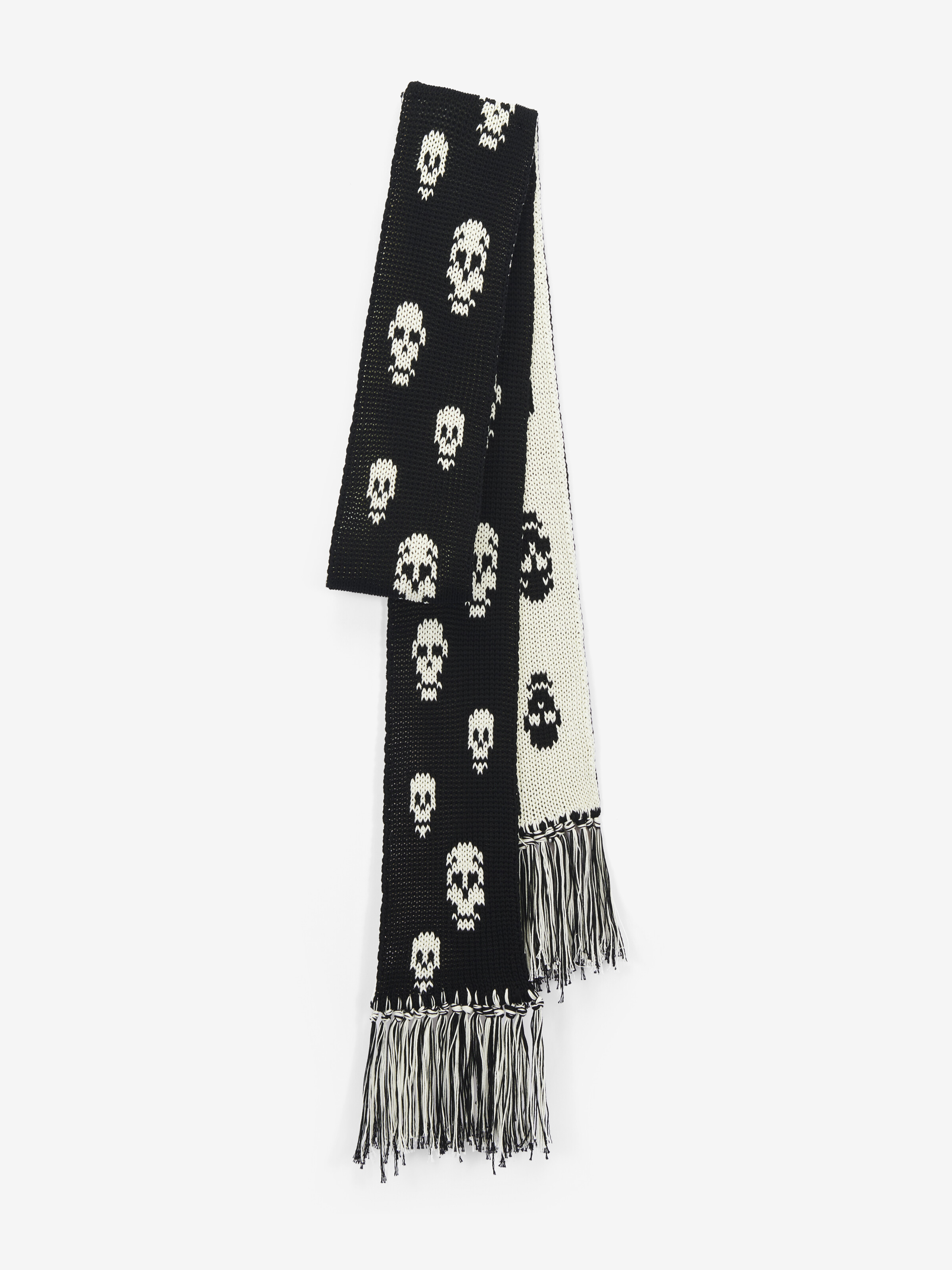 Skull Knit Scarf