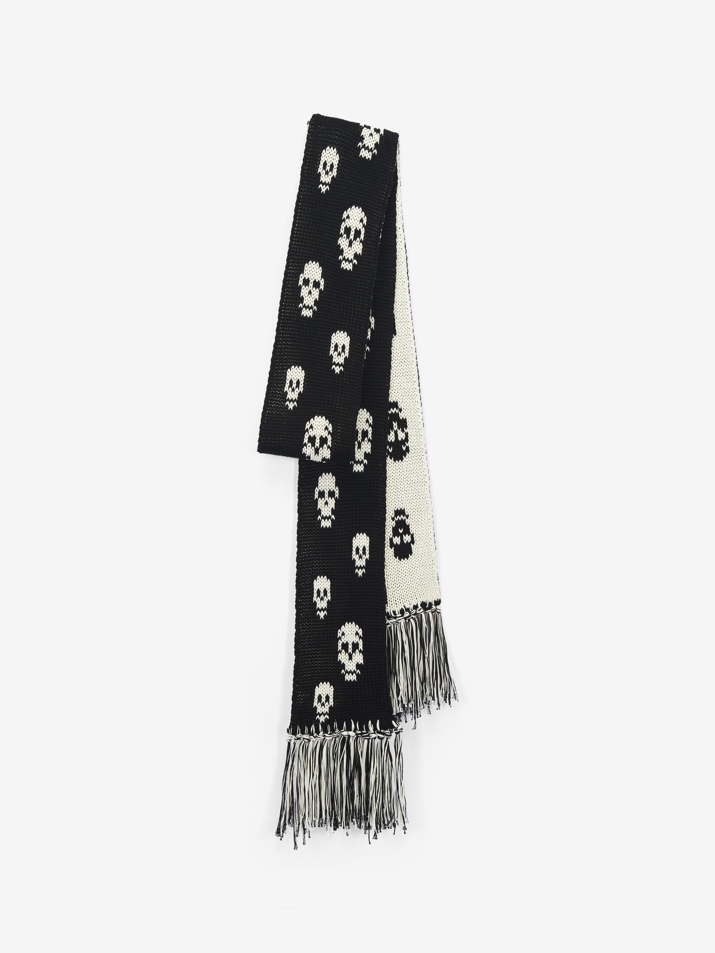 Skull Knit Scarf
