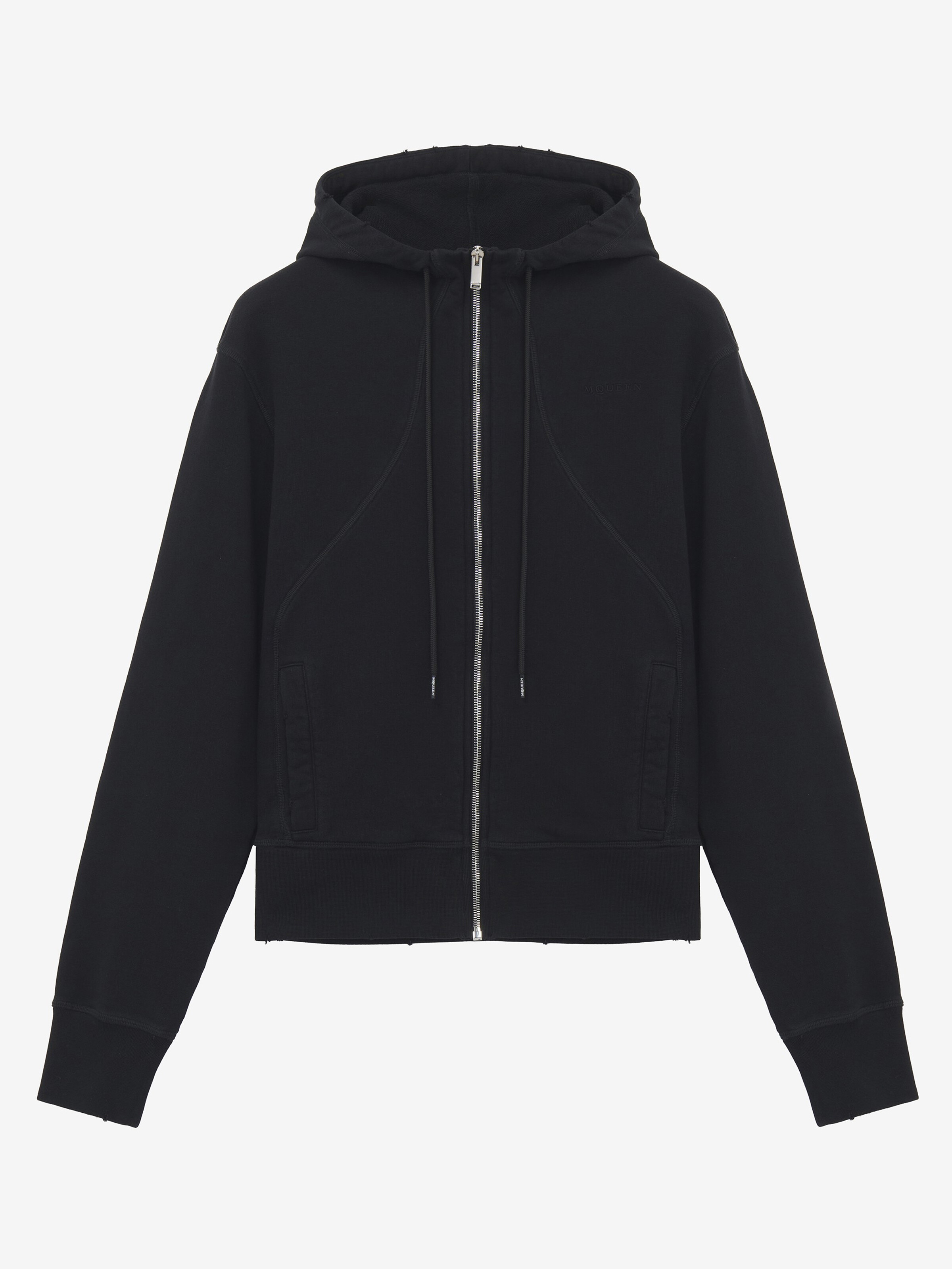 Sweat zippé à capuche