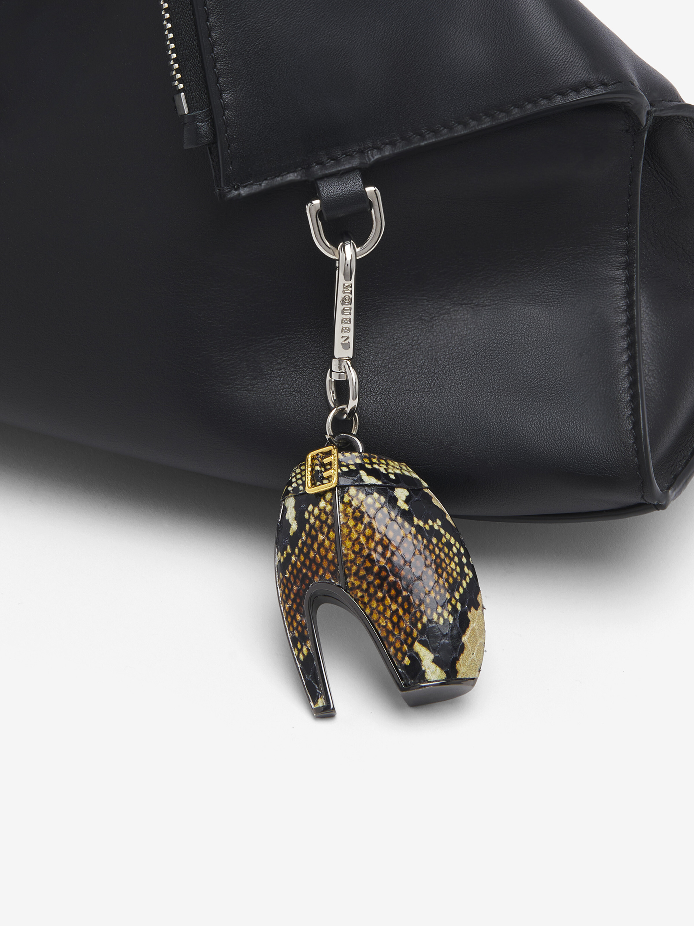 Women's Armadillo Charm in Multicolor in Calf Leather | Alexander McQueen - image 2