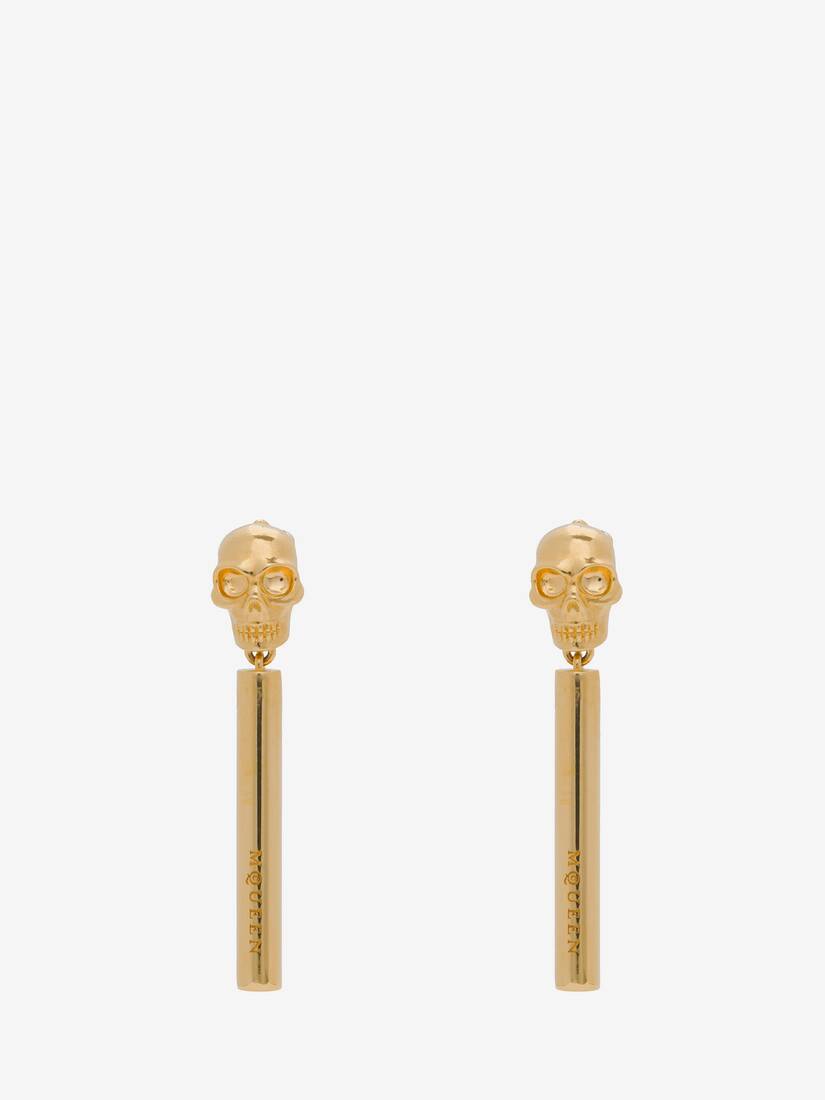 Skull Bar Earrings