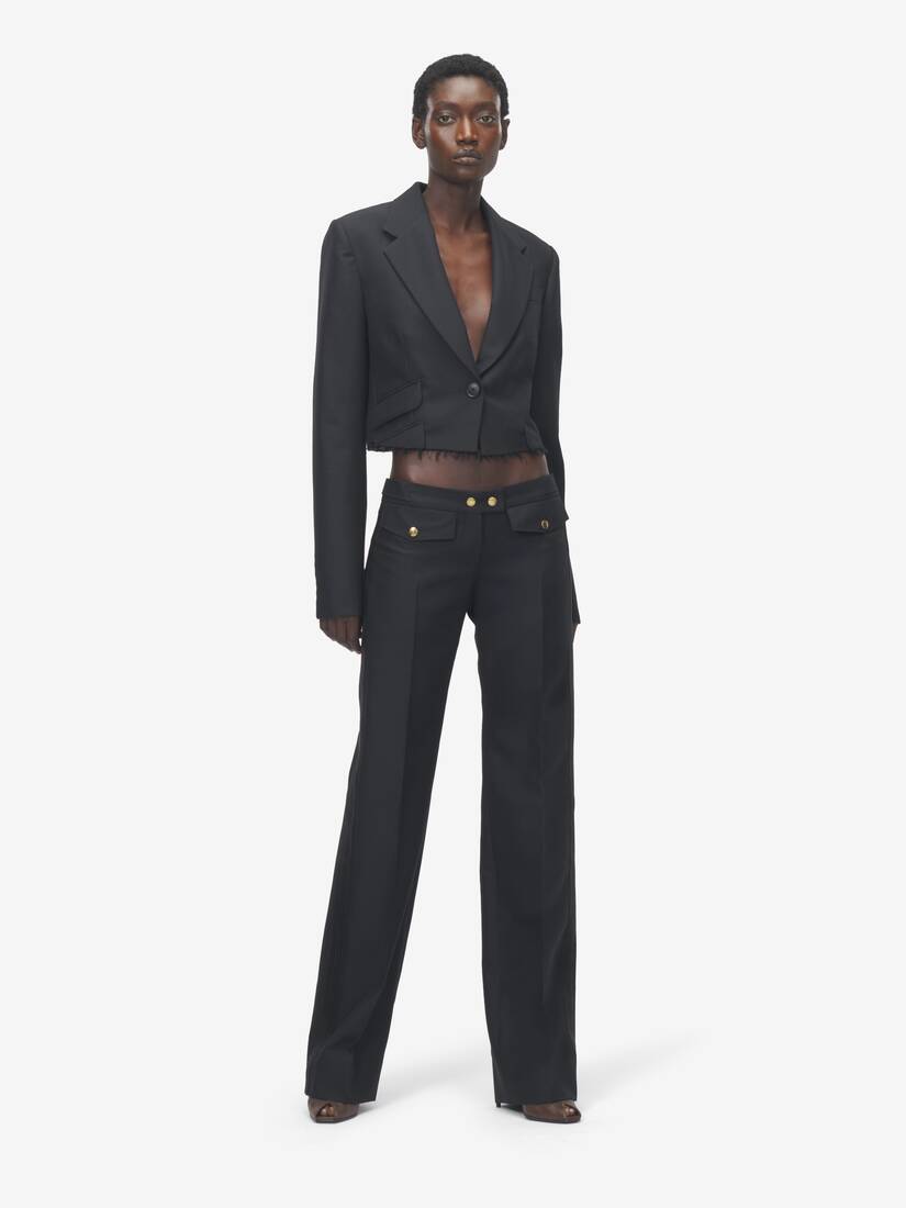 Straight Leg Trousers | Alexander McQueen - image 2