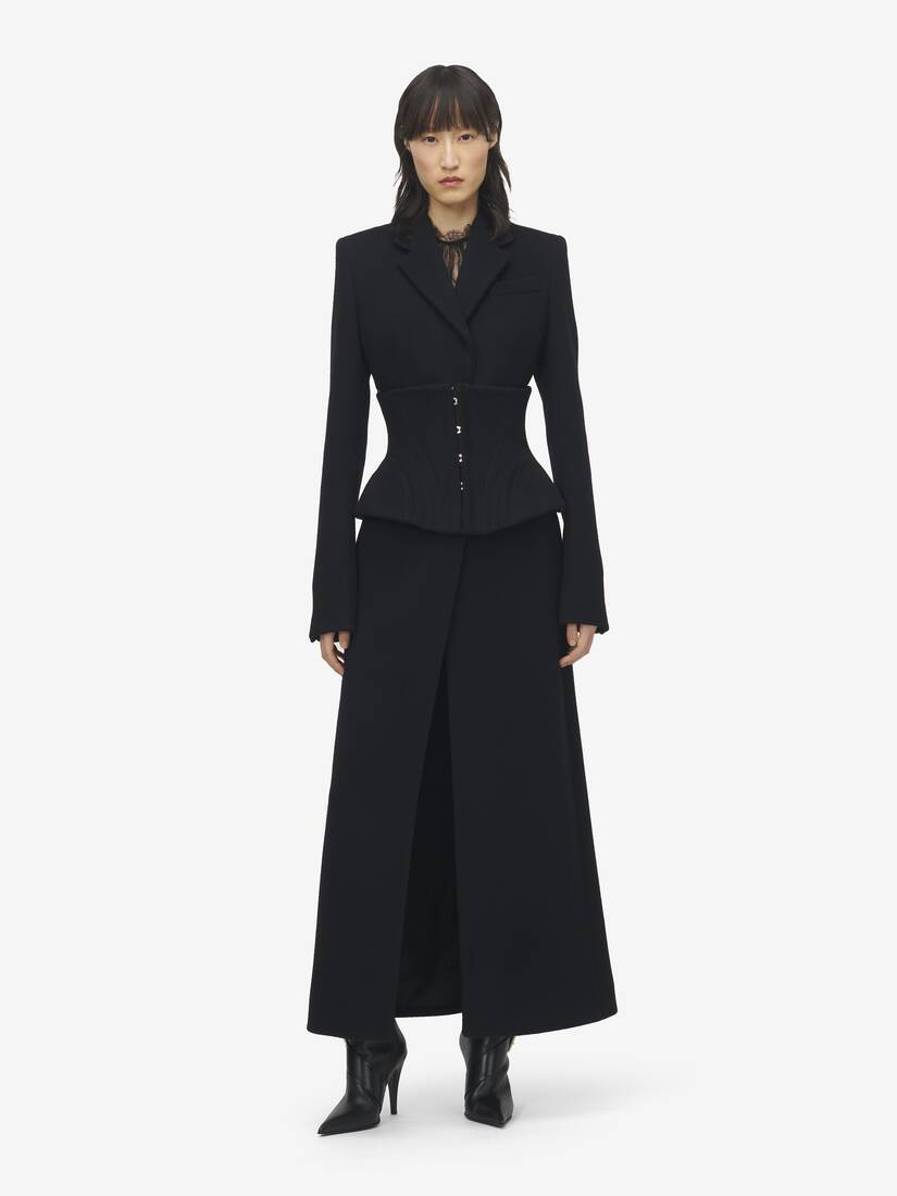 Wool Cashmere Long Coat