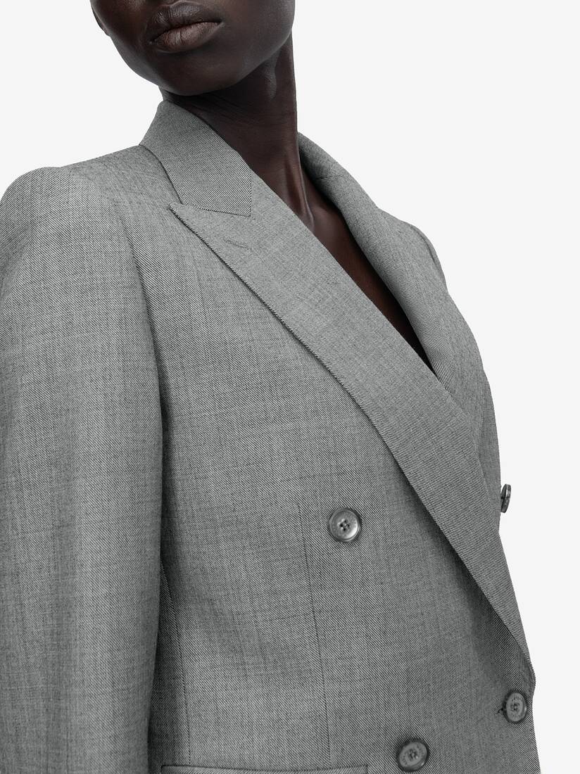 Veste courte, à double boutonnage | Alexander McQueen - image 5