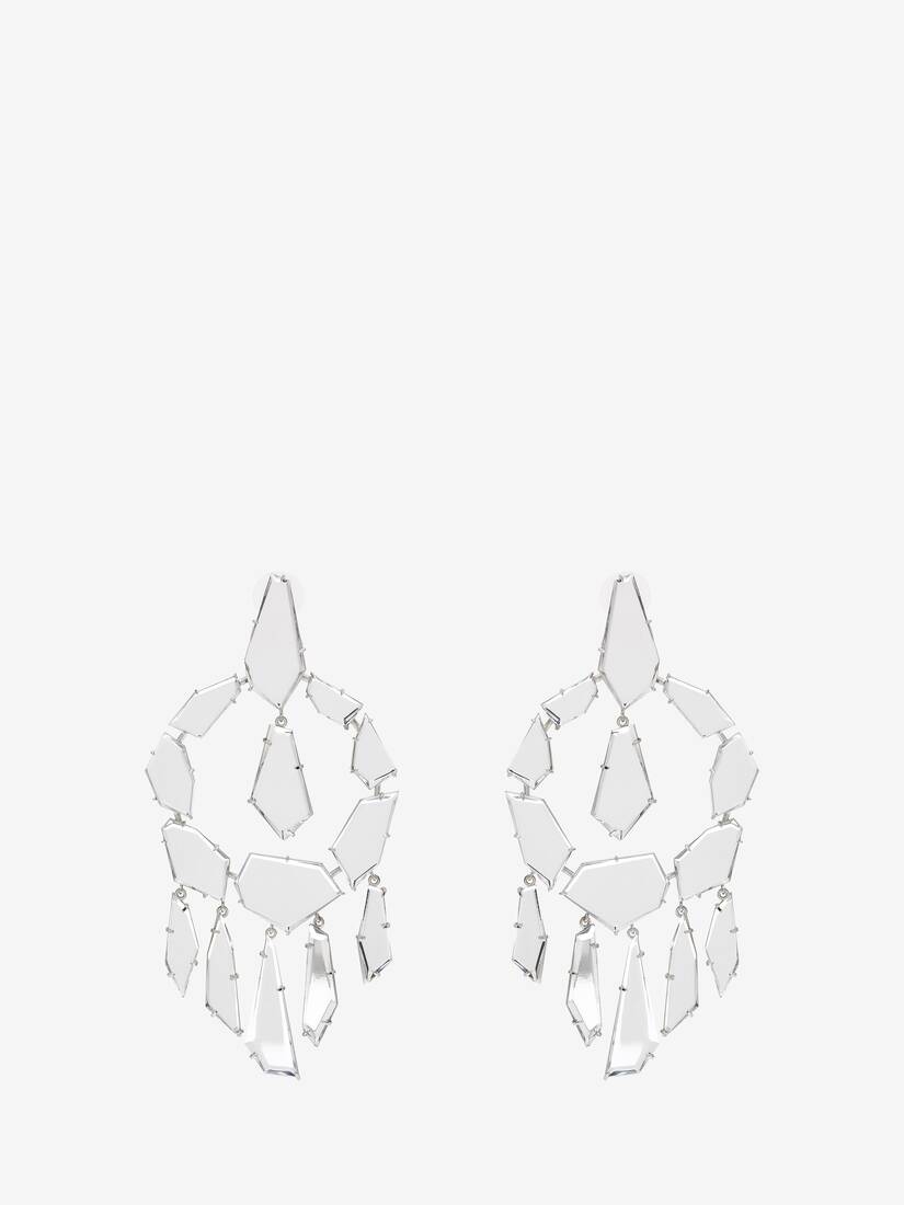 Spiegel-Ohrringe | Alexander McQueen - image 1
