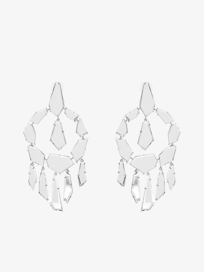 Mirror Earrings | Alexander McQueen - image 1