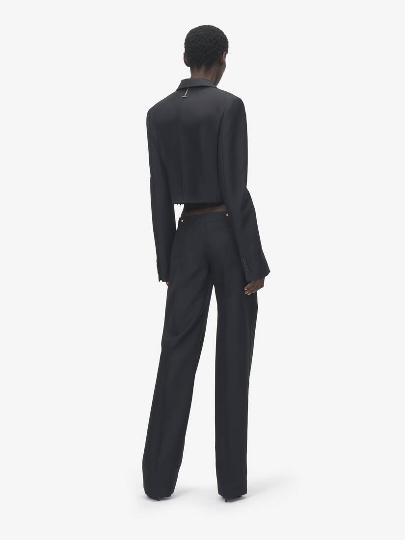 Straight Leg Trousers | Alexander McQueen - image 4