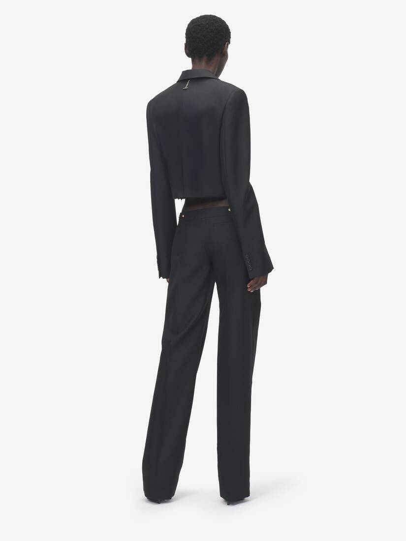 Straight Leg Trousers | Alexander McQueen - image 4