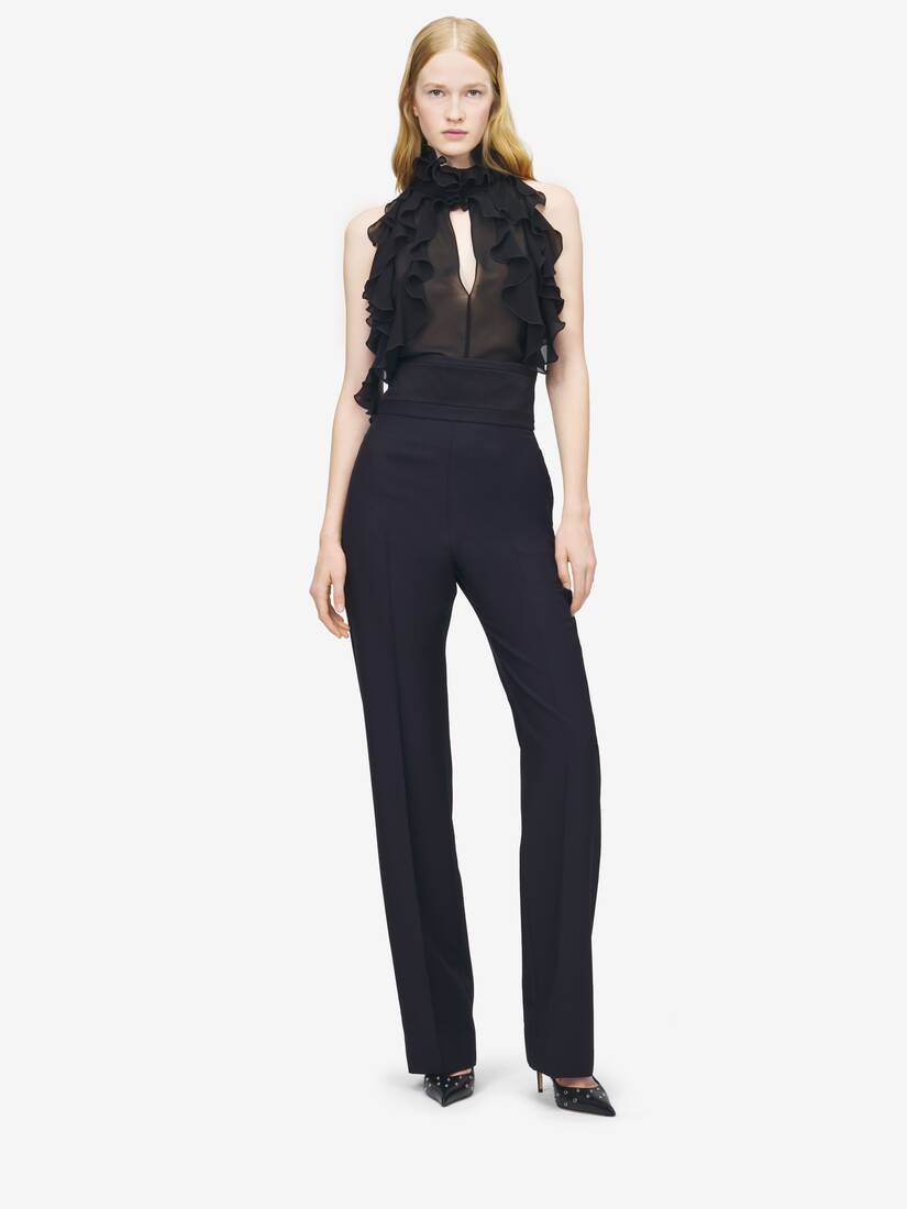 Ruffled Top | Alexander McQueen - image 2