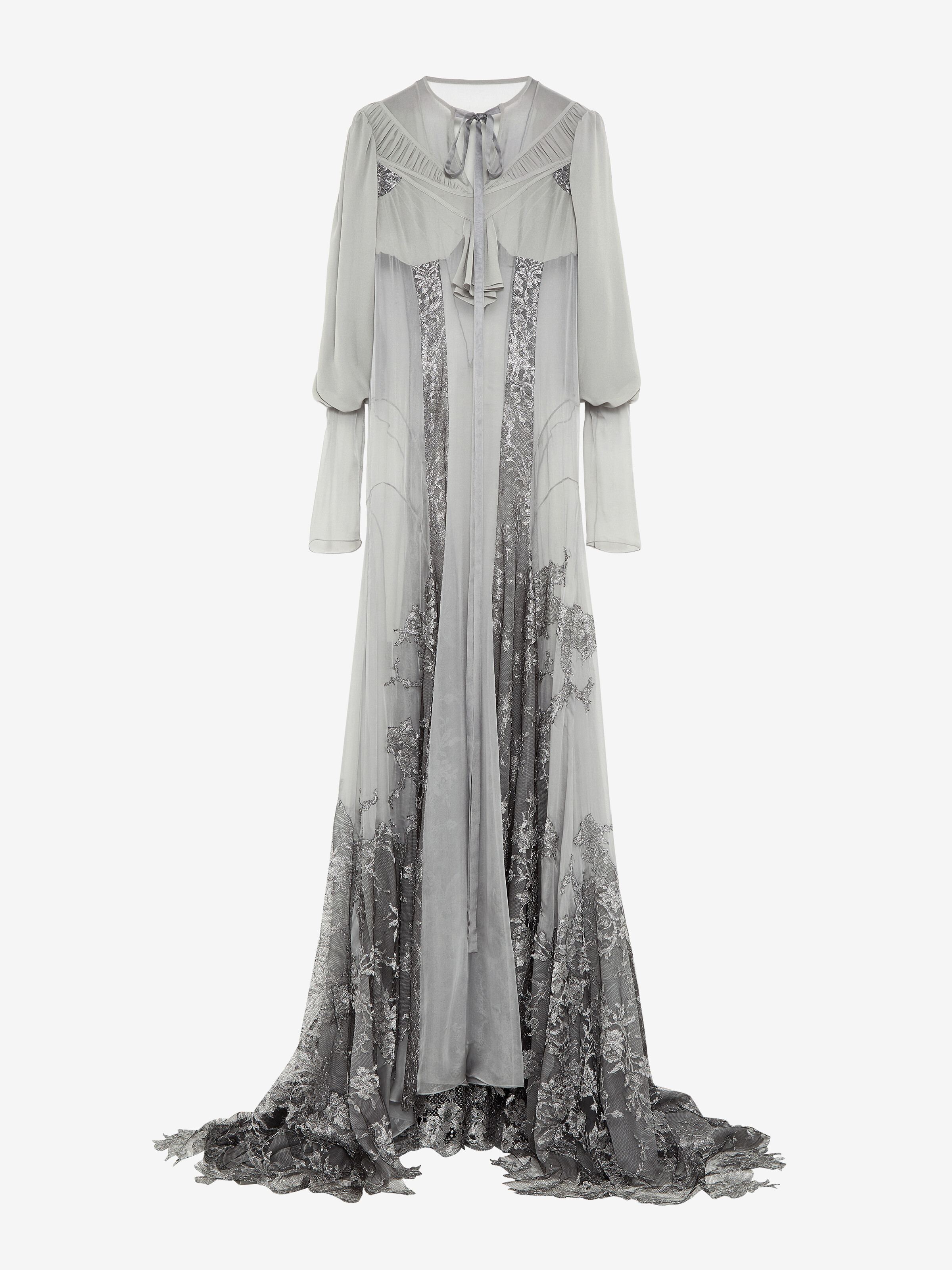 フローラルレース イブニングドレス | McQueen JP