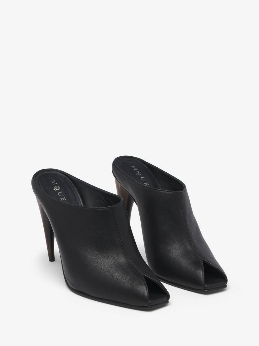 Horn Heel Mule | Alexander McQueen - image 3