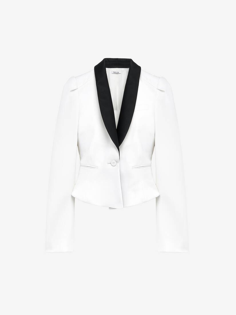 Single-breasted Tuxedo Jacket | Alexander McQueen - image 1