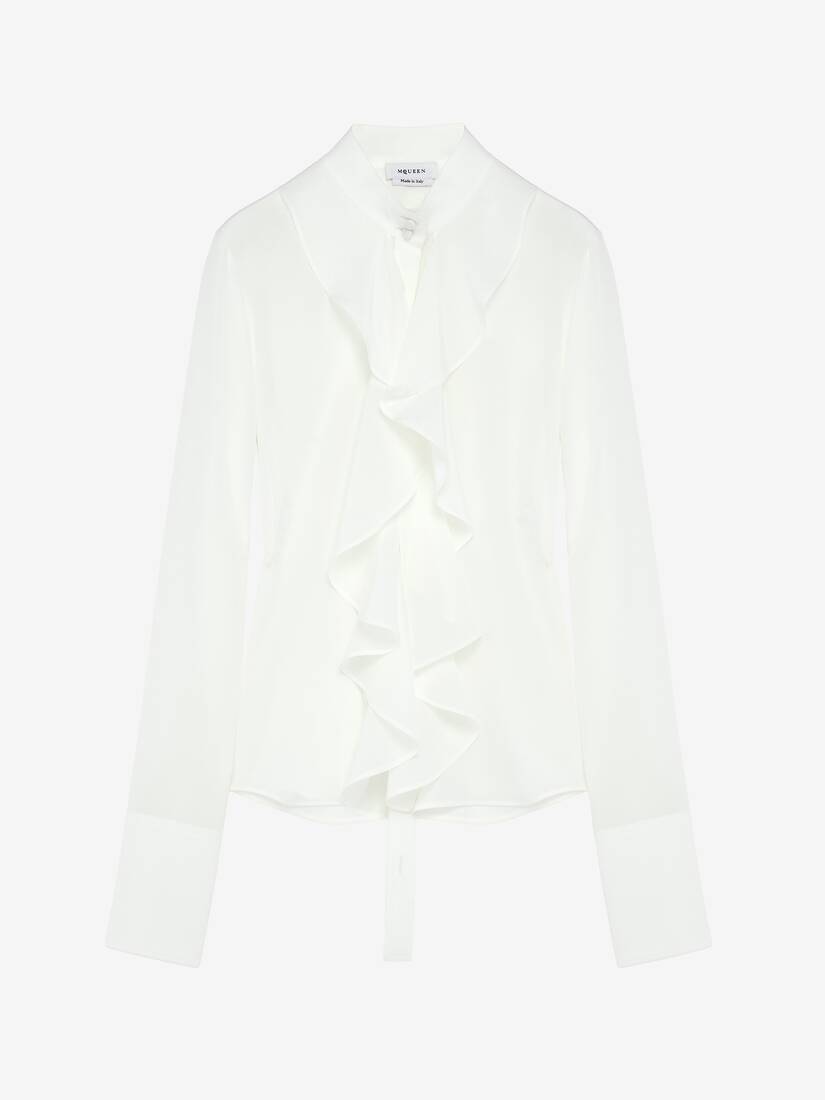 Ruffled Shirt | Alexander McQueen - image 1
