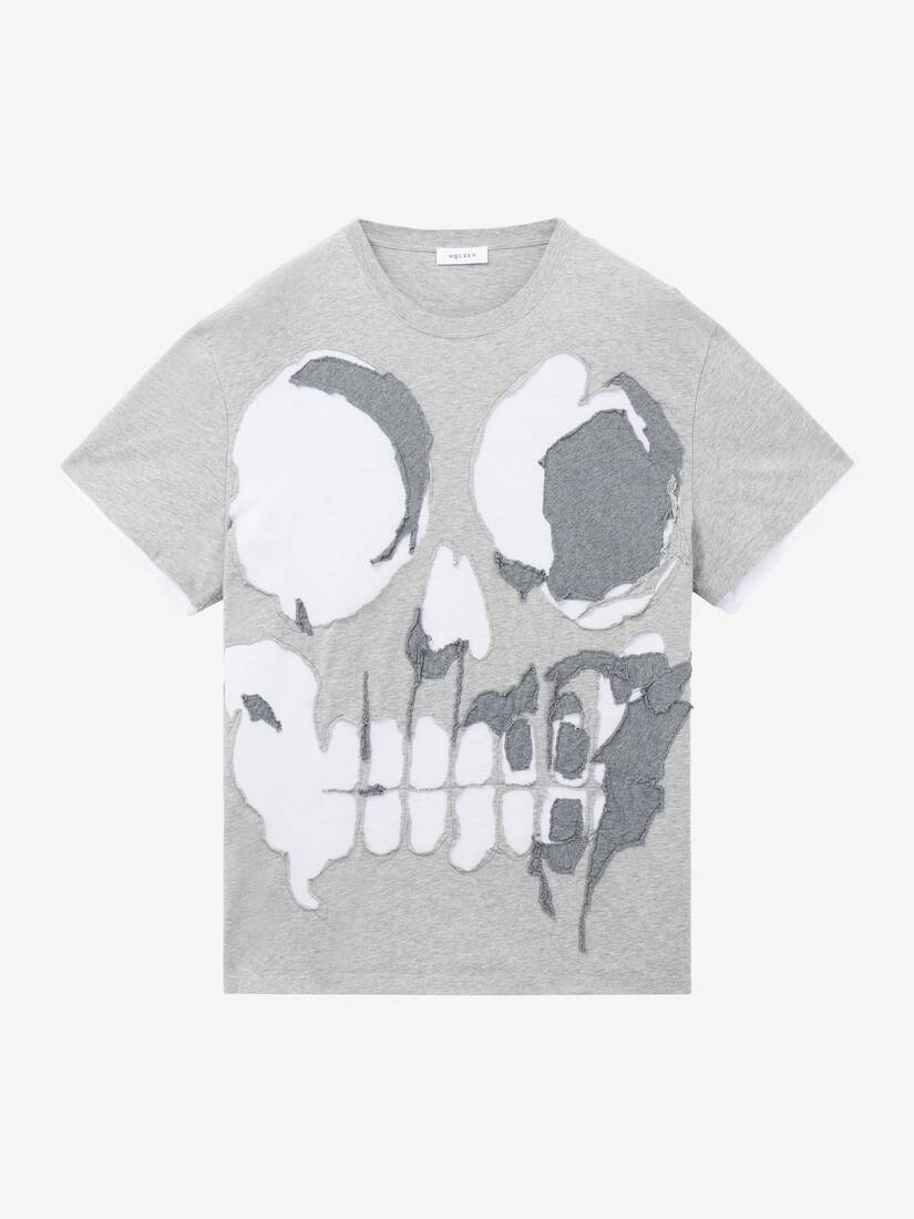 Skull Applique T-shirt | Alexander McQueen - image 1