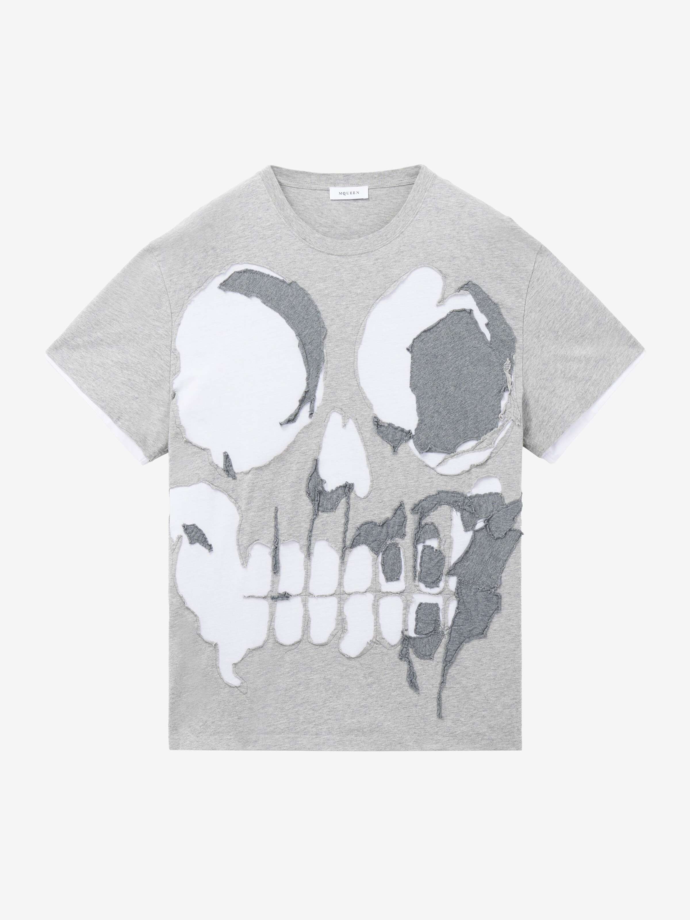 Skull贴花T恤