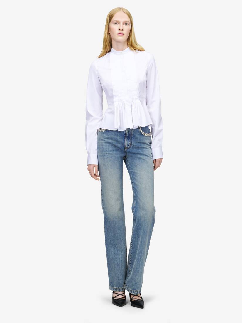 Schößchenhemd | Alexander McQueen - image 2