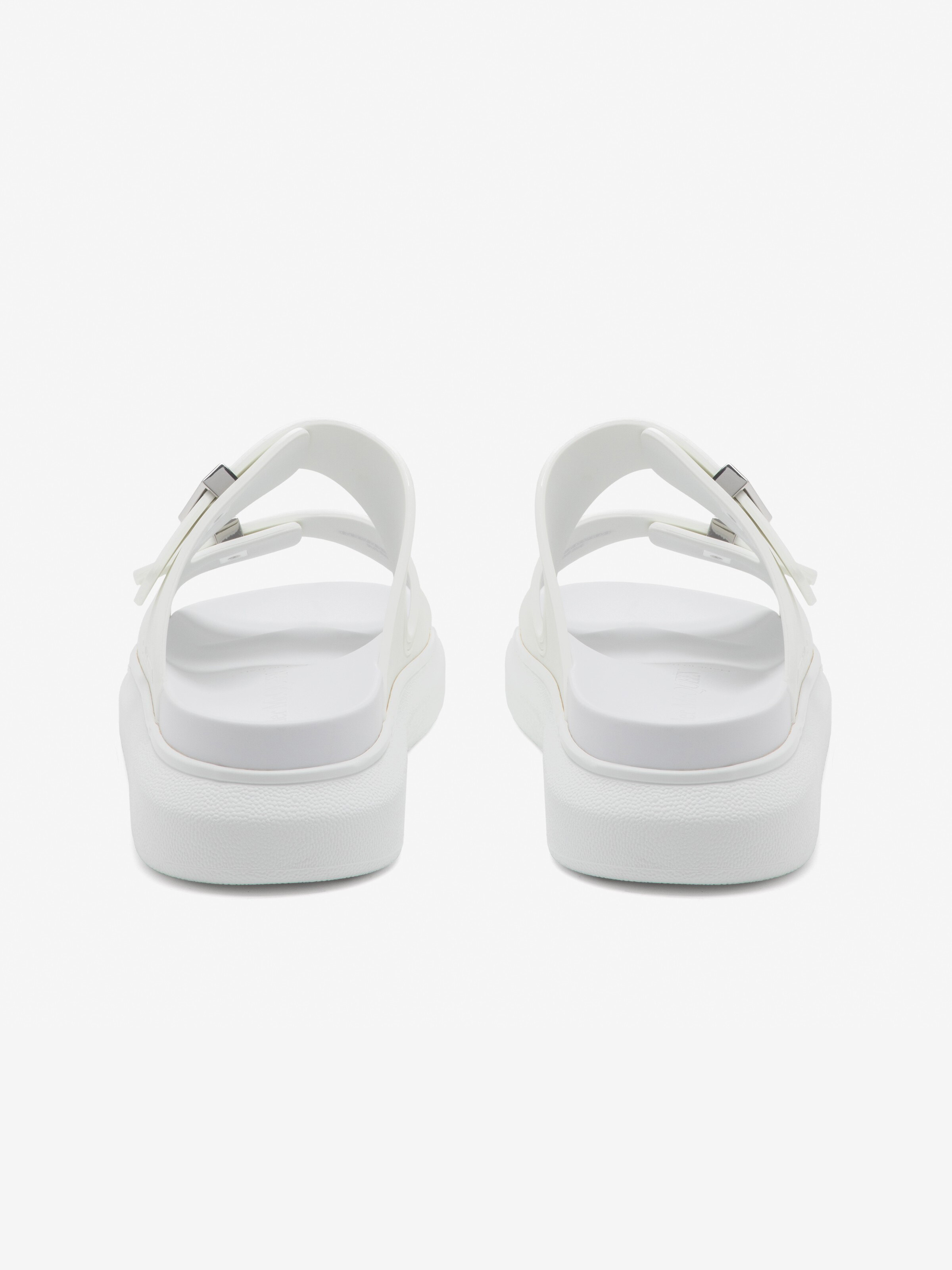 Men's Oversized Hybrid Slide in Ivory in Rubber | Alexander McQueen - image 3