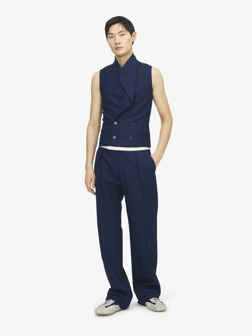 테일러드 웨이스트코트 | Alexander McQueen - image 2