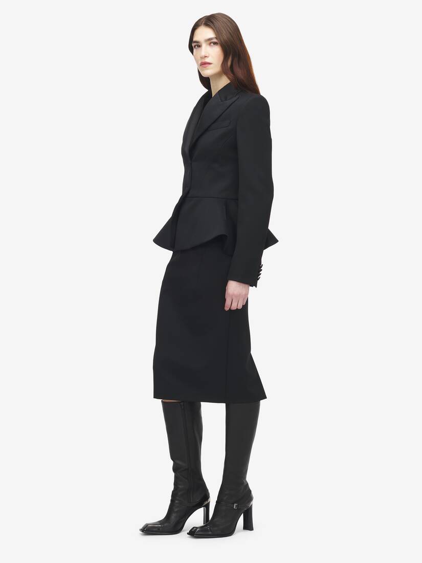Low-Waisted Pencil Skirt | Alexander McQueen - image 3