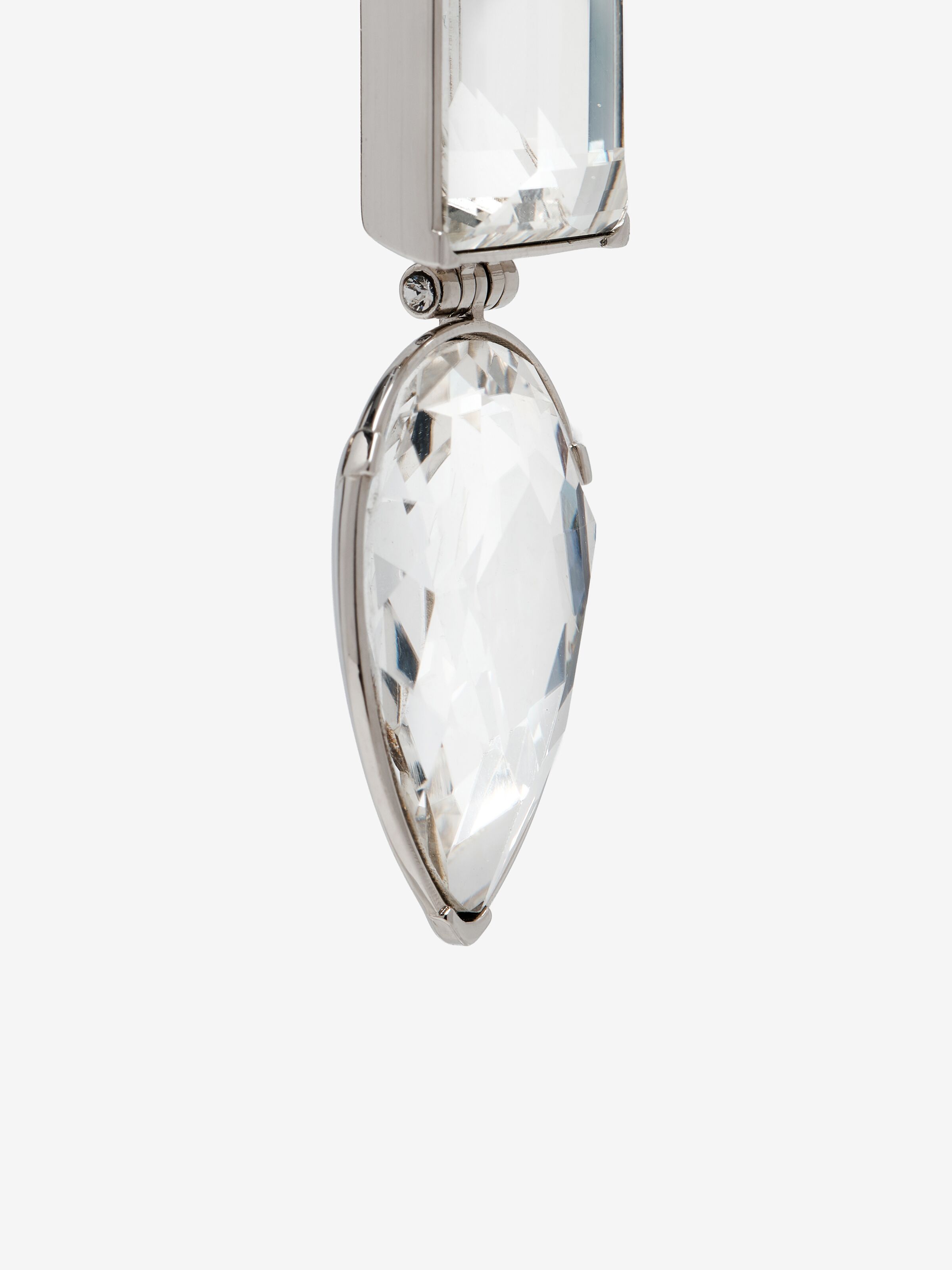 Women's Cocktail Earrings in Silver | McQueen US