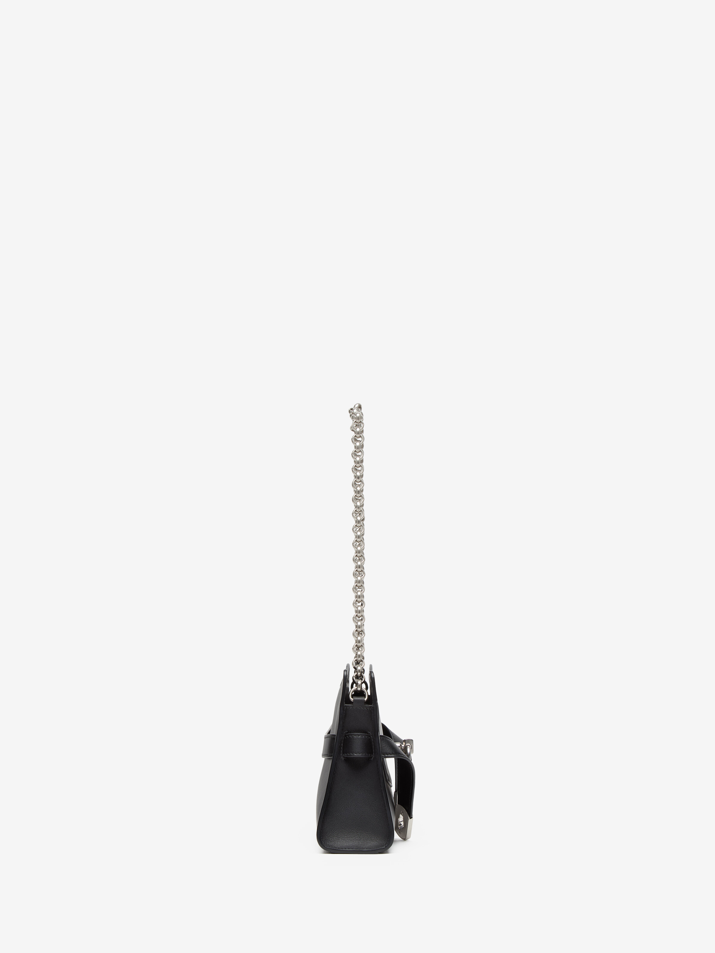 Women's Locke Shoulder Mini in Black in Calf Leather | Alexander McQueen - image 3