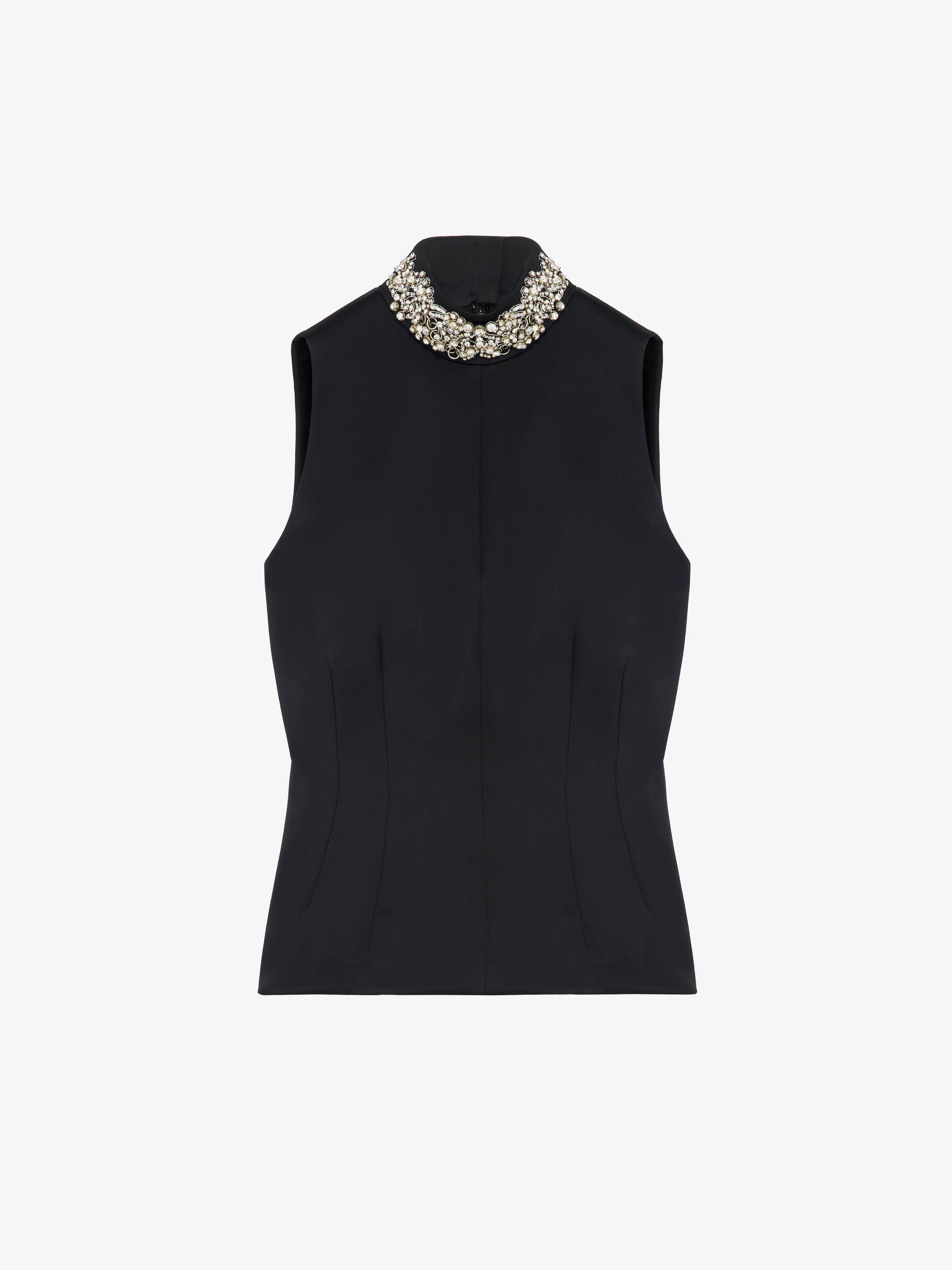 Chain Mail Embroidery Top