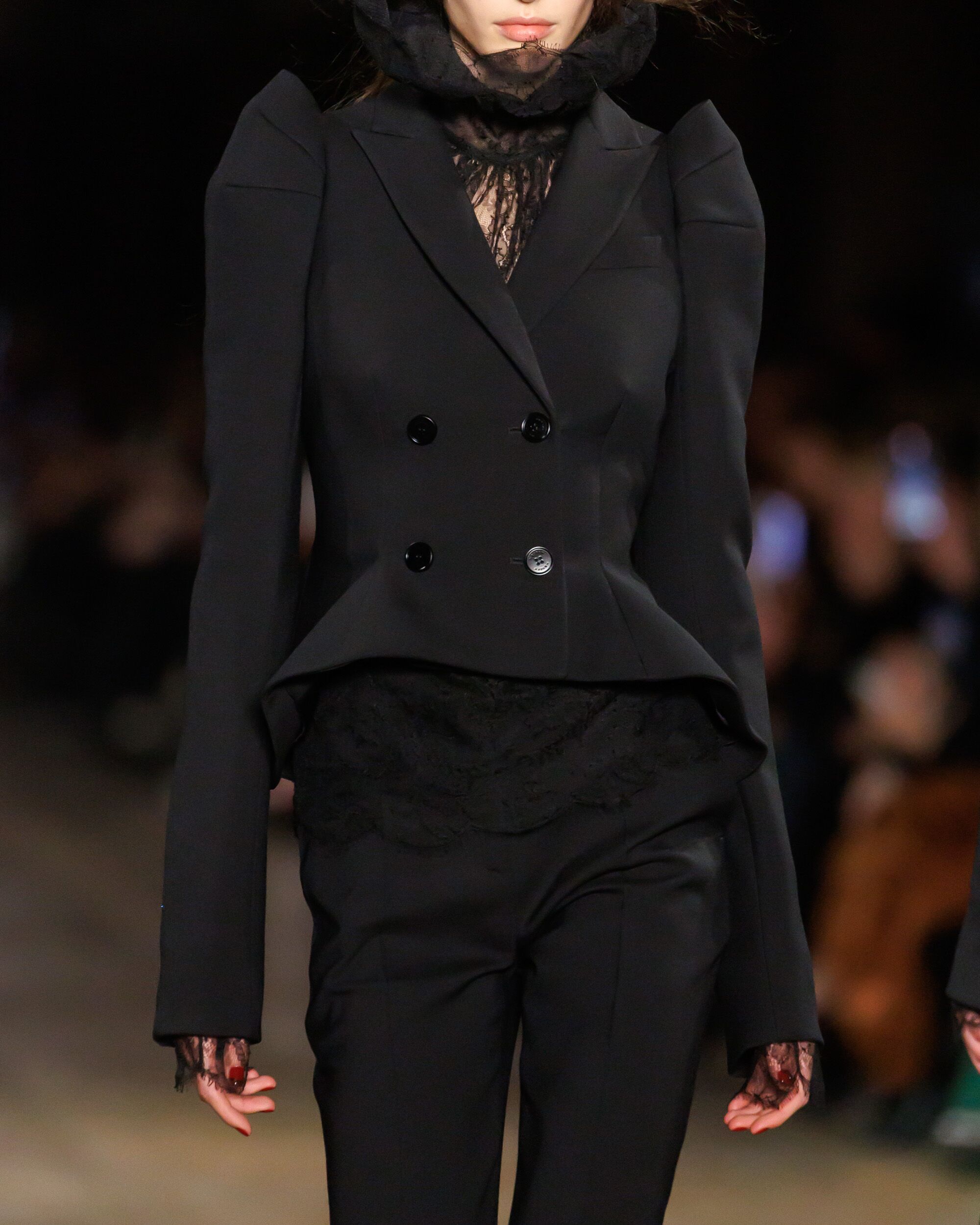 Victorian inspired Tailoring for McQueen Autumn Winter 2025