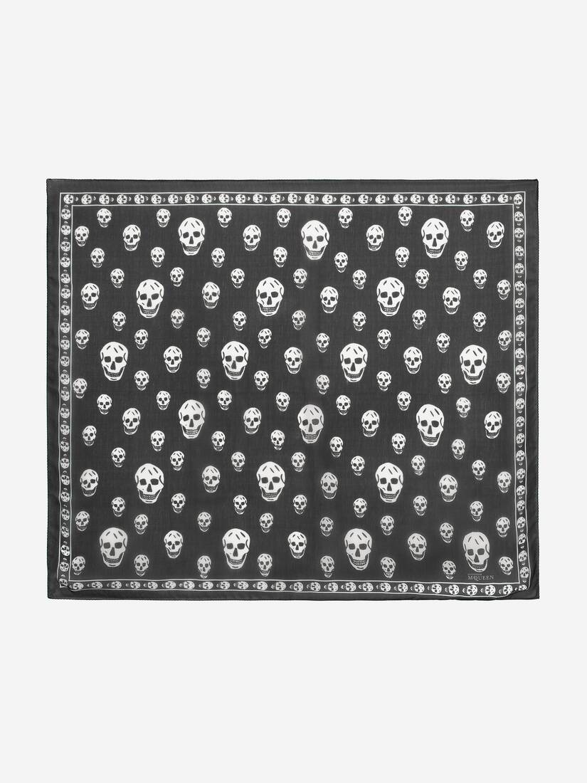 Classic Silk Skull Scarf | Alexander McQueen - image 1