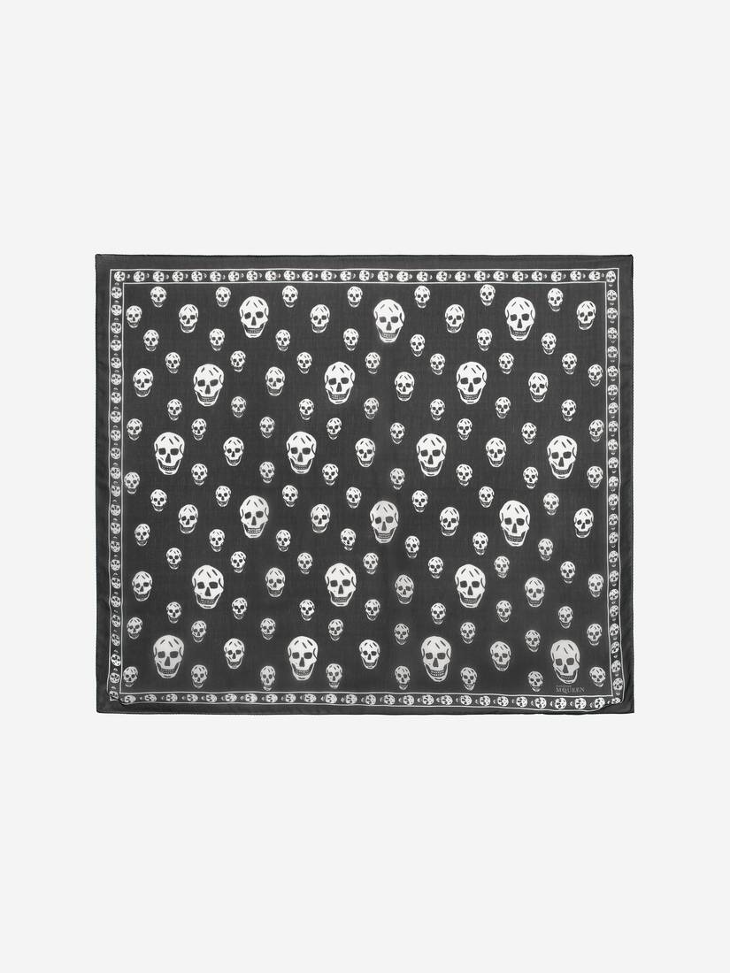 Foulard Classique Skull, en soie | Alexander McQueen - image 1