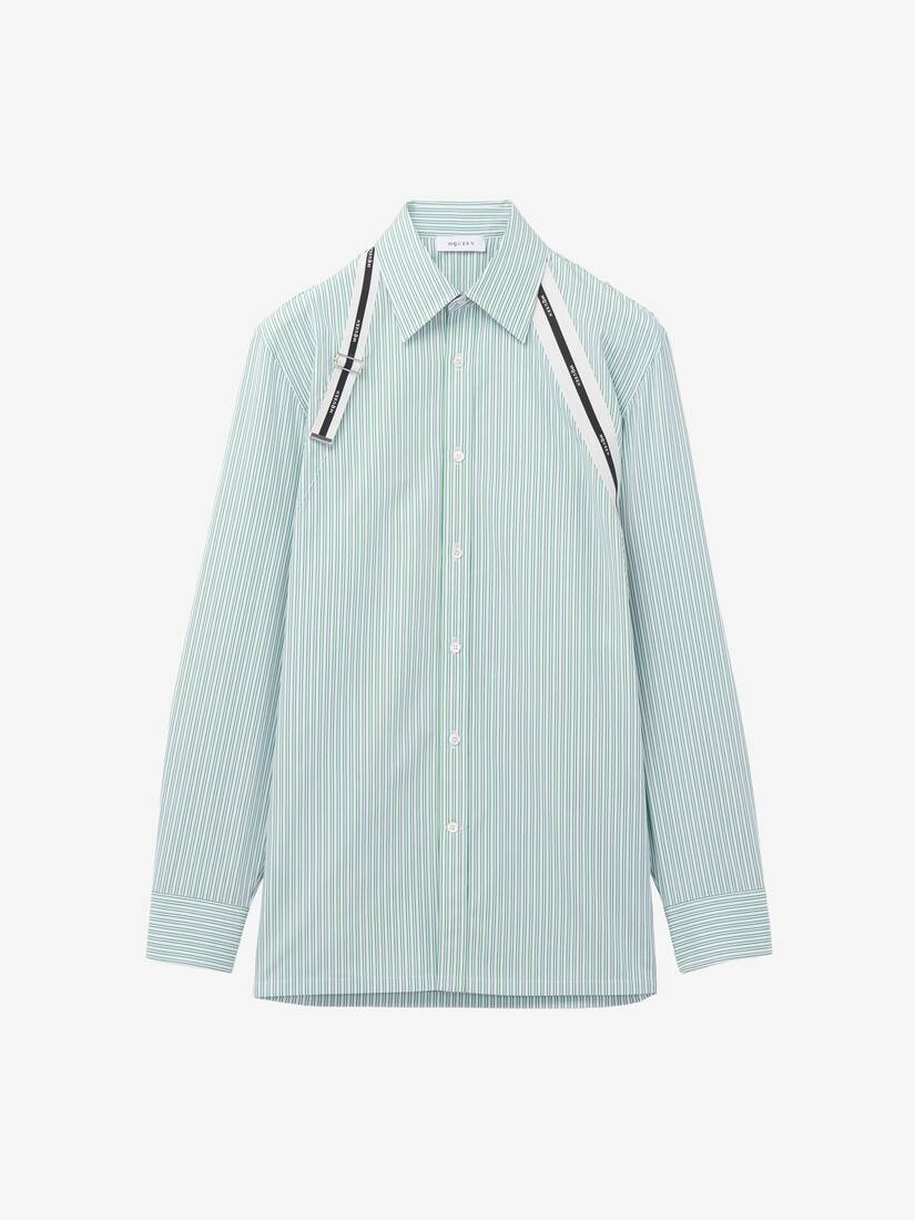 McQueen Logo Harness Shirt | Alexander McQueen - image 1