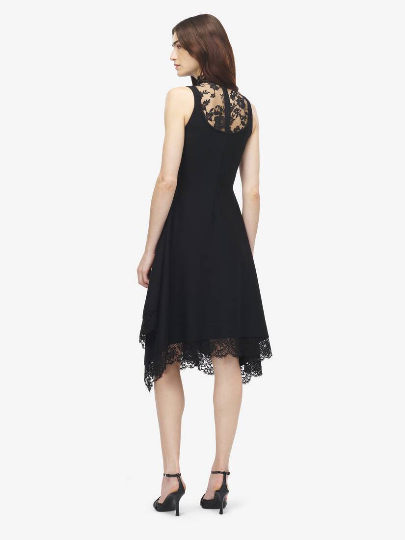 Heritage Lace Sleeveless Dress | Alexander McQueen - image 4