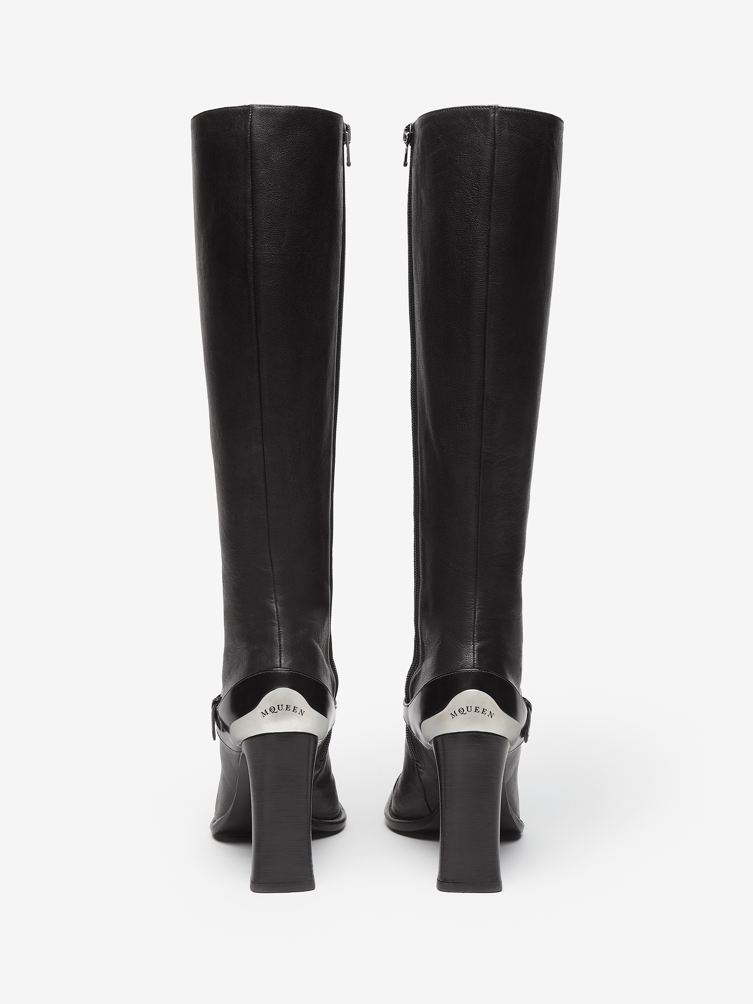 Women's Niko Boot in Black in Lamb Leather | Alexander McQueen - image 4