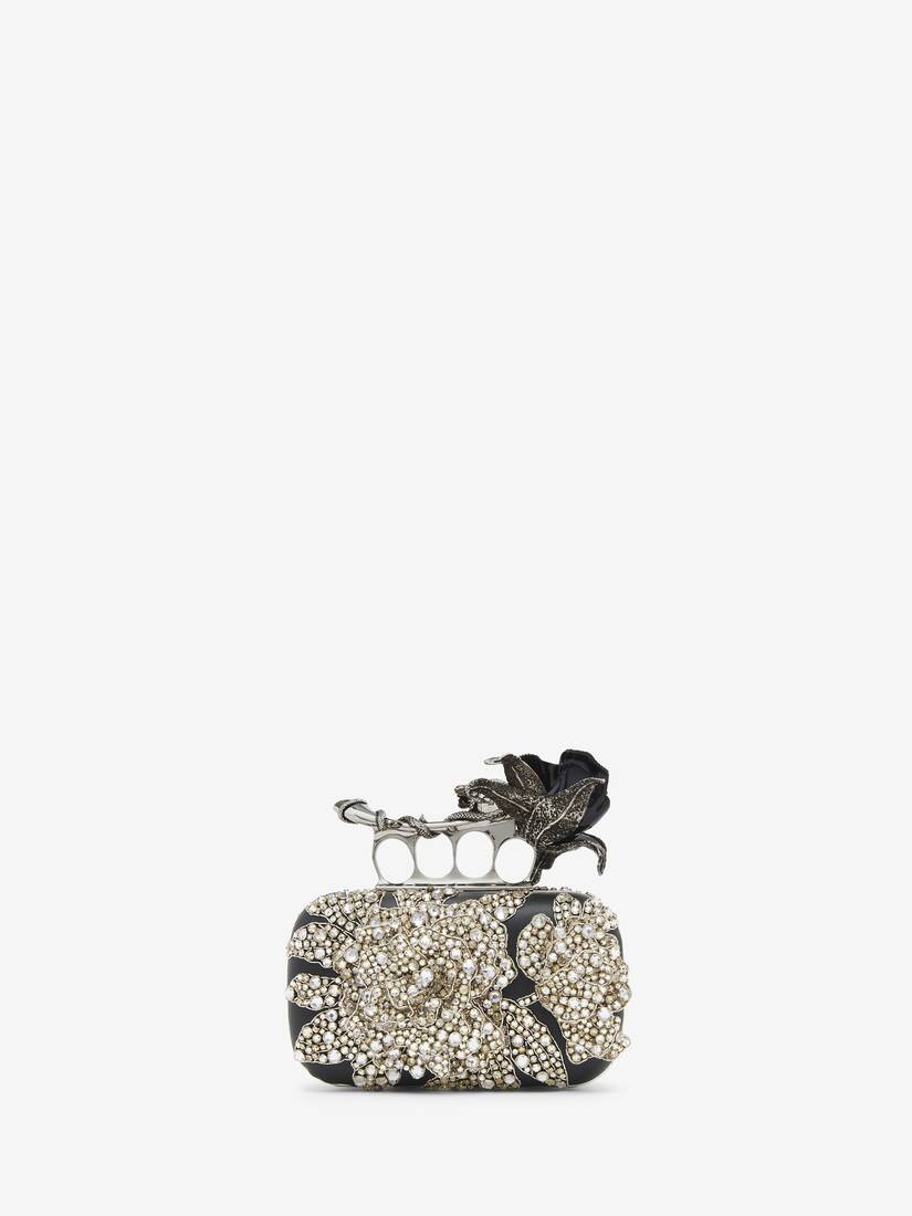 Rose & Snake Knuckle Clutch