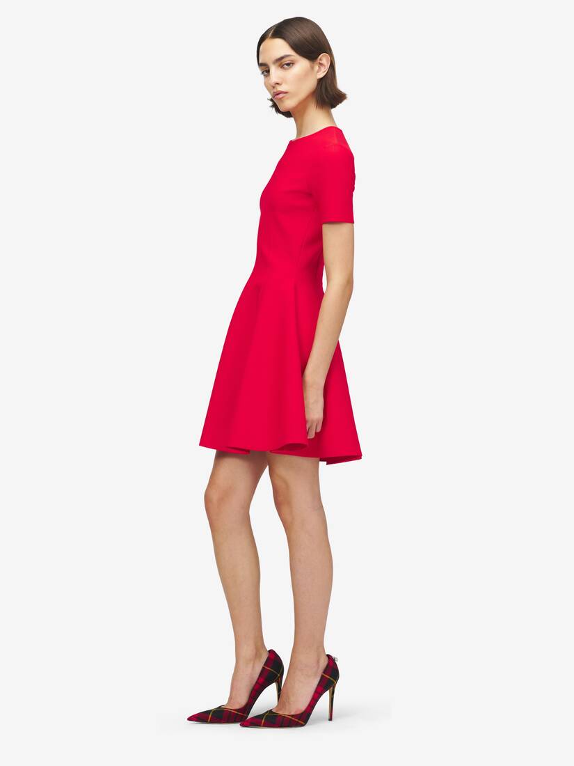 Fit And Flare Mini Dress | Alexander McQueen - image 3