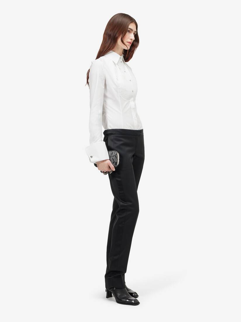 Chemise de smoking rayée | Alexander McQueen - image 3