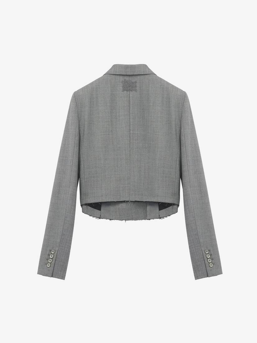 Veste courte, à double boutonnage | Alexander McQueen - image 4