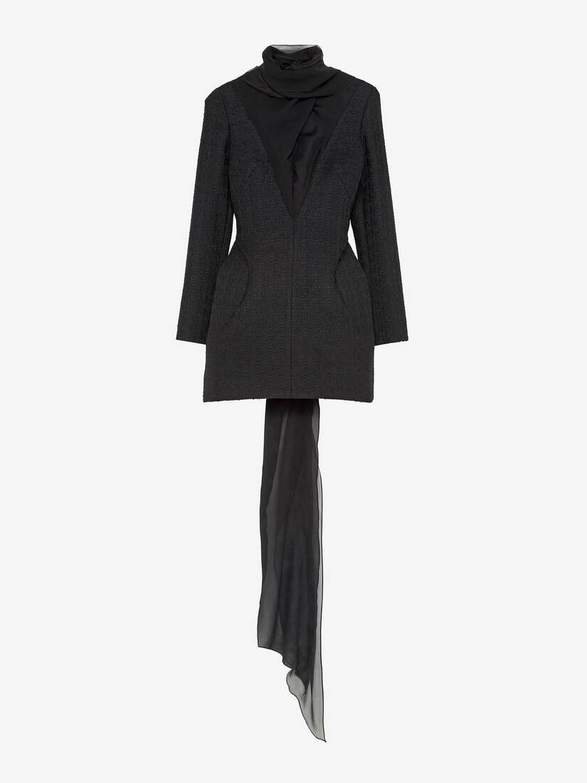 Light Tweed Evening Dress | Alexander McQueen - image 1