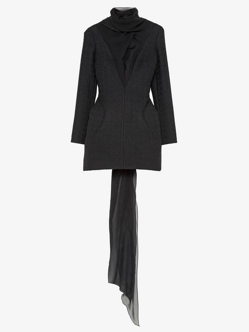 Light Tweed Evening Dress | Alexander McQueen - image 1