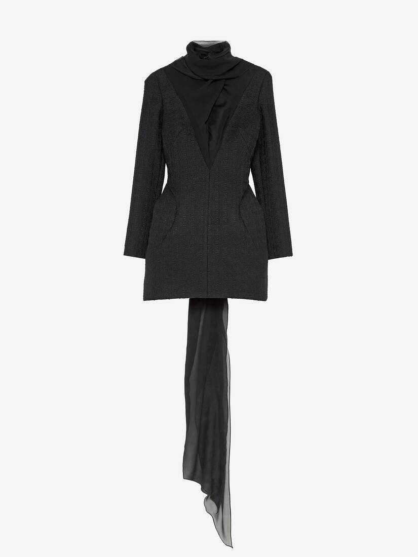 Light Tweed Evening Dress | Alexander McQueen - image 1