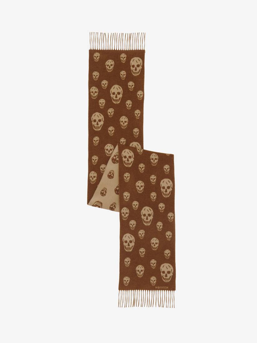 Double Face Skull Scarf | Alexander McQueen - image 2