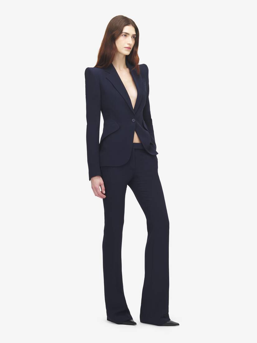 Pantalon Bootcut En Crêpe | Alexander McQueen - image 3