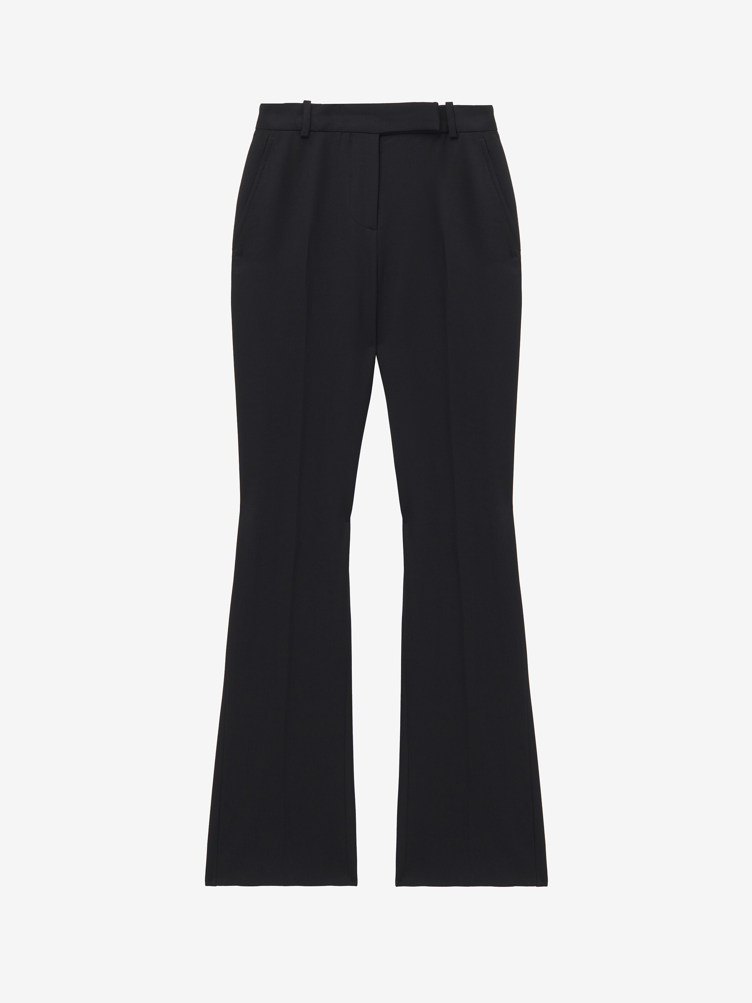 Women's Tailored Trousers in Black in 100% Wool | Alexander McQueen - image 1