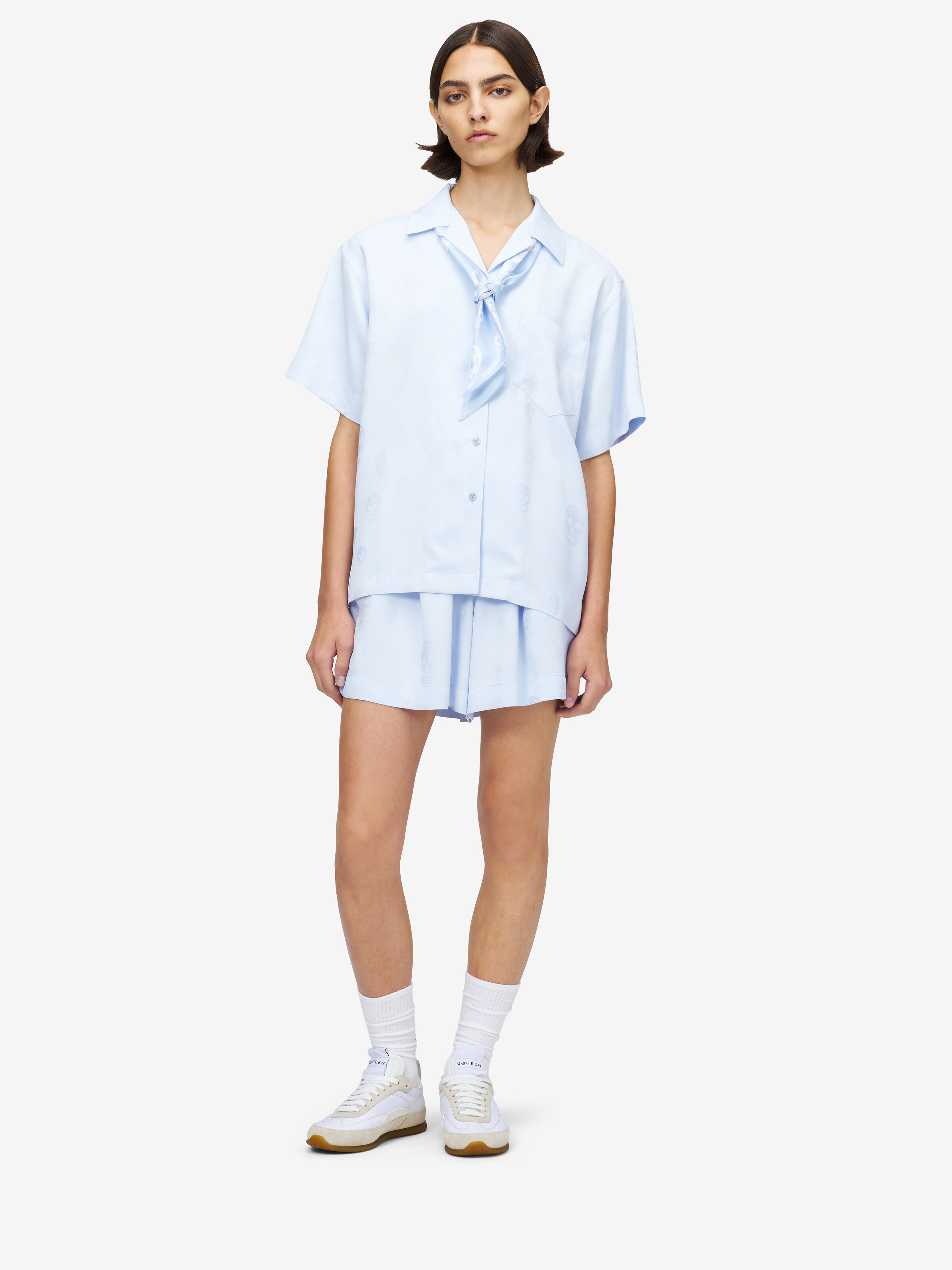 Foulard Skull à ruban