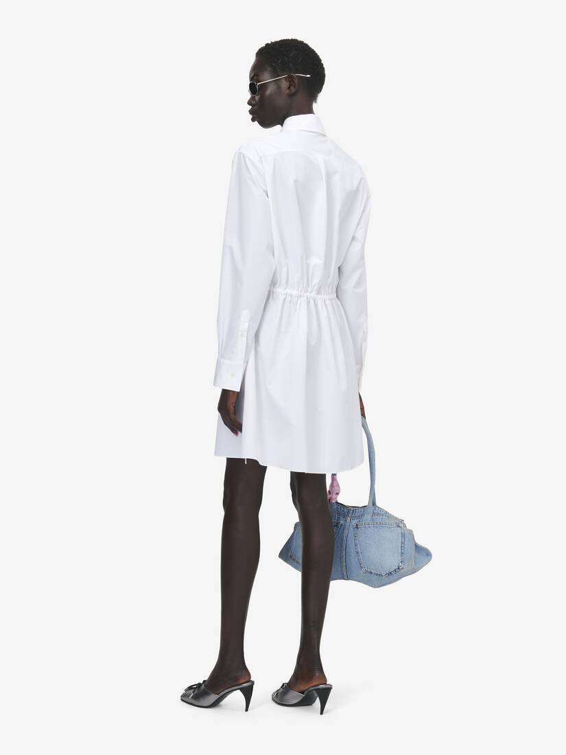 Blusenkleid mit Bindedetails | Alexander McQueen - image 4