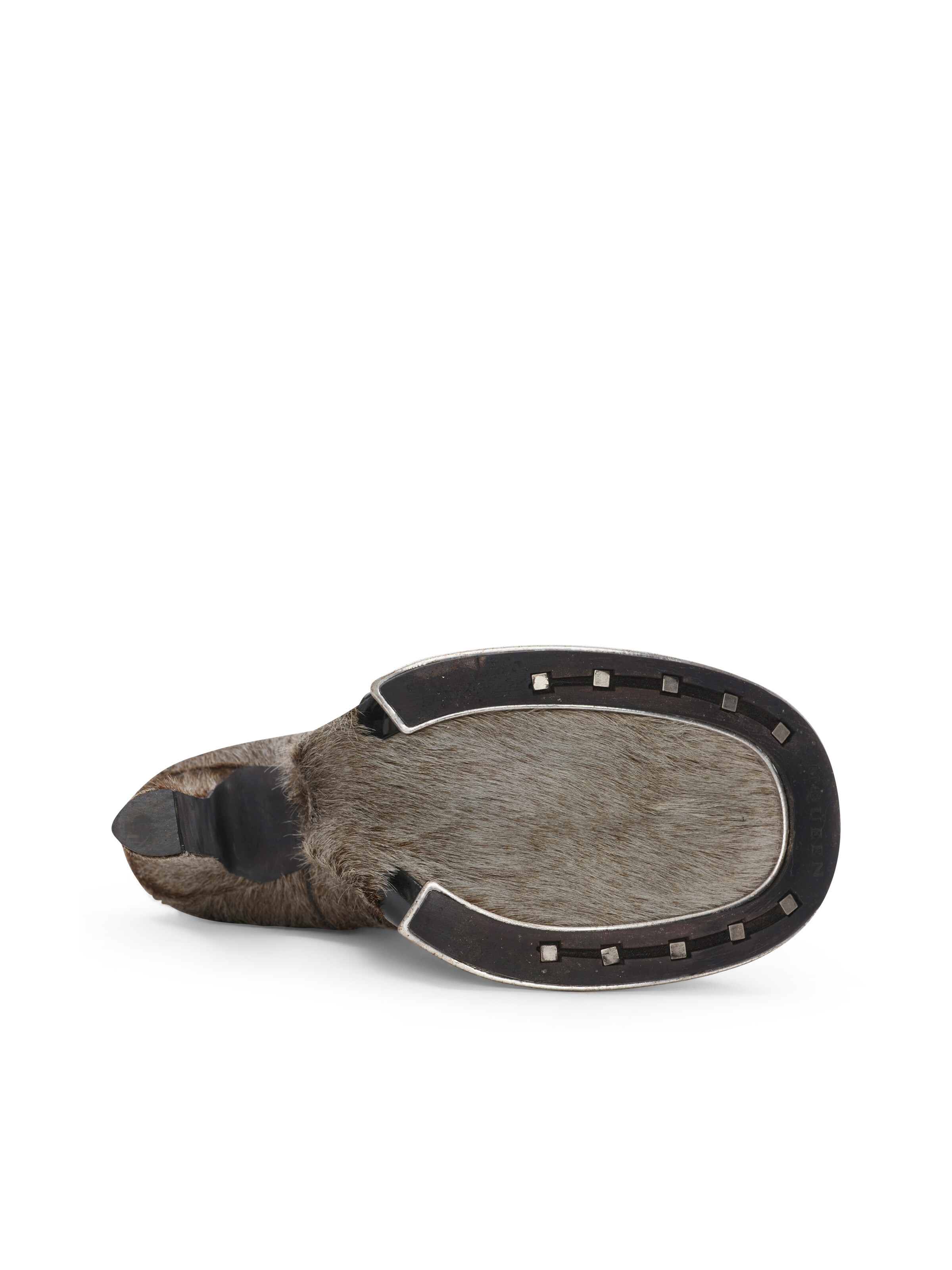 Women's Hoof Boot in Brown in Calf Leather | Alexander McQueen - image 3