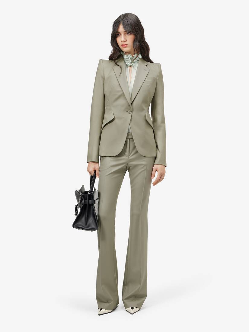 Wool Gabardine Single-breasted Jacket | Alexander McQueen - image 2