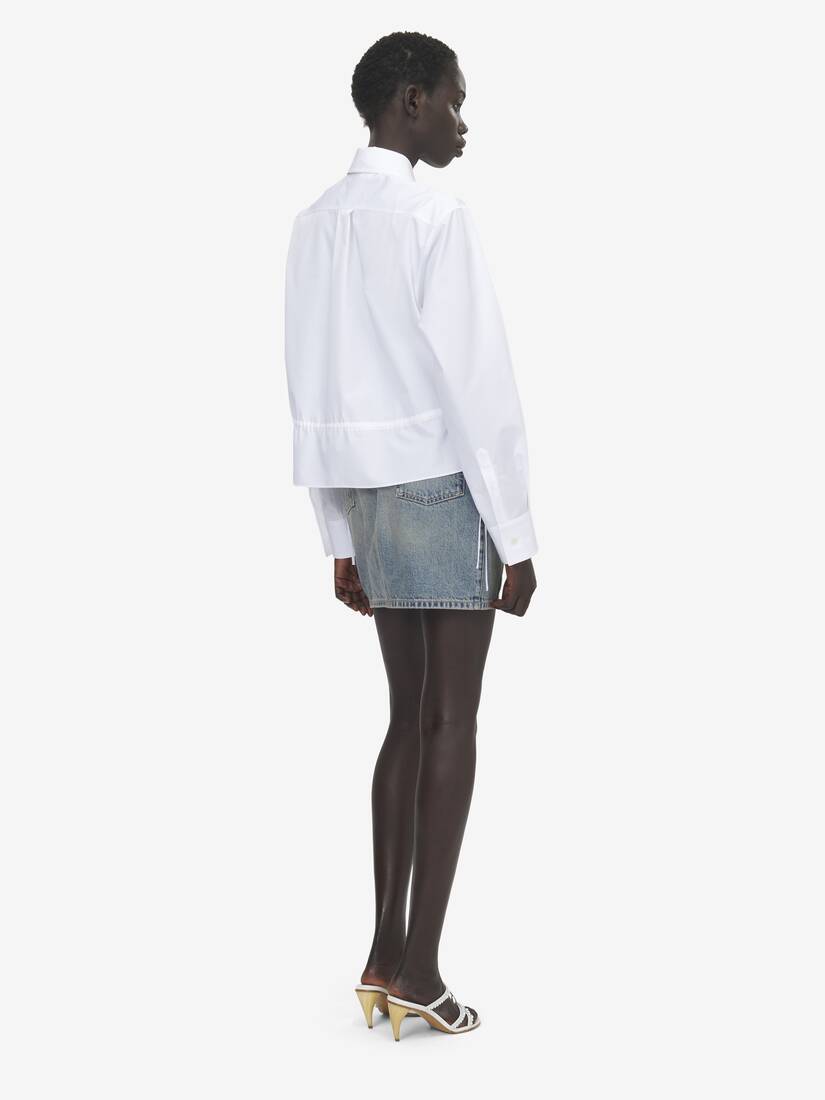 Hemd mit Kordelzug | Alexander McQueen - image 4