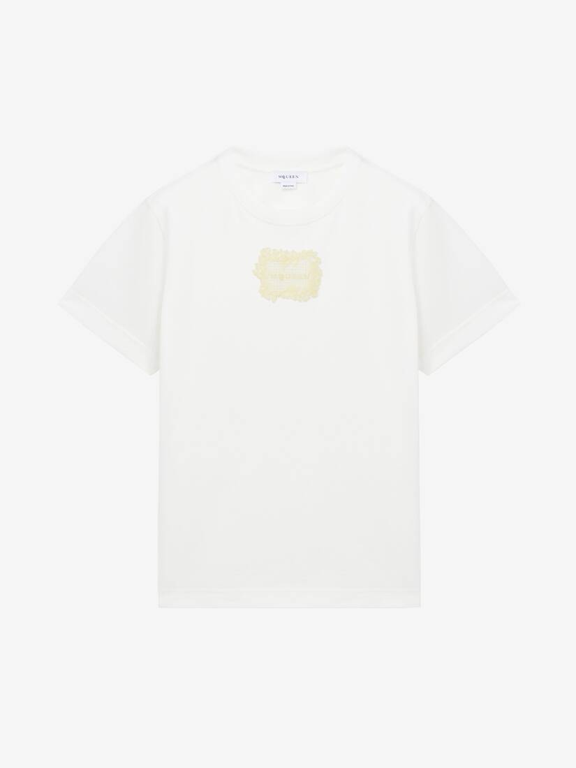 Embroidered Logo Patch T-shirt | Alexander McQueen - image 1